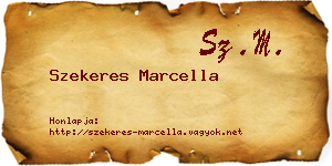 Szekeres Marcella névjegykártya
